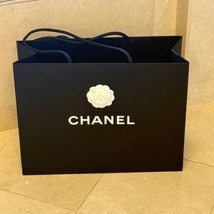 Chanel Black shopping bag